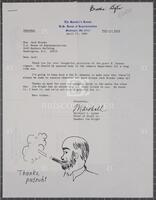 Letter from the Speaker's Chief of Staff to Jack Brooks, April 21, 1989