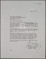 Letter from a constituent to Jack Brooks, May 18, 1961