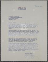 Letter from a constituent to Jack Brooks, August 11, 1959