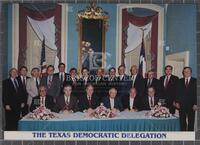 Invitation from Jack Brooks and the Texas Democratic Delegation to a reception honoring Jim and Betty Wright, Cannon Caucus Room, Cannon House Office Building, Wednesday, September 13, 1989