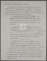 Legislation on Reorganization of Congress, undated