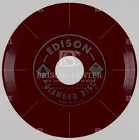 Edison Diamond Disc, Jack Brooks and Sam Rayburn [1954]