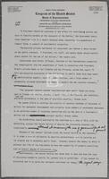Draft of statement on the release of the Government Activities Subcommittee report on the investigation into the federal expenditure of funds in connection to President Nixon's private homes, circa 1974