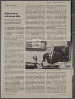 GSA tries to cut phone bills, Business Week, August 5, 1972
