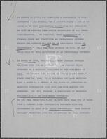 Draft questions for Gerald Ford confirmation, undated