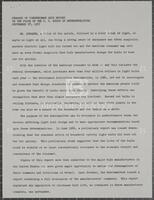 Remarks of Congressman Jack Brooks on the floor of the U.S. House of Representatives, September 27, 1967