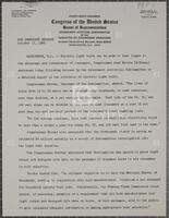 News release, October 17, 1966