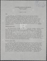 Government Activities Subcommittee activities report, 91st Congress, August 6, 1970
