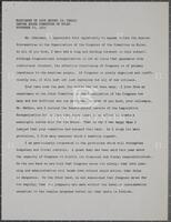 Testimony of Jack Brooks (D. Texas) before House Committee on Rules, November 20, 1969