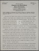 Opening statement of Congressman Jack Brooks at hearing on "Problems Confronting FAA in the Development of an Air Traffic Control System for the 1970's," Tuesday, January 27, 1960