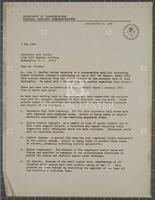 Letter from the Deputy Administrator for Operations at the Federal Aviation Administration to Jack Brooks, May 2, 1969