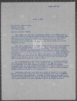 Letter from Jack Brooks to constituents, March 7, 1957