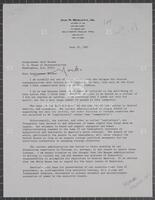 Letter from a constituent to Jack Brooks, June 30, 1987