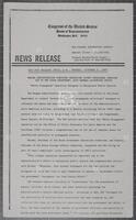 New release: Reagan administration conducted prohibited covert propaganda campaign out of the State Department, says General Accounting Office, October 5, 1987