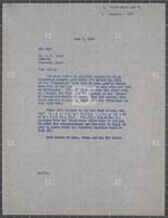 Letter from Jack Brooks to a local TV and radio executive, June 1, 1960