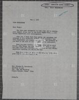 Letter from Jack Brooks to Frances "Sissy" Farenthold, May 3, 1968