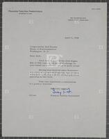 Letter from Frances "Sissy" Farenthold to Jack Brooks, April 11, 1968