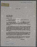 Letter from Jack Brooks to a constituent, May 29, 1968