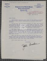 Form letter from Jack Brooks to constituents, July 15, 1968