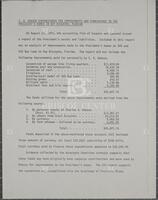 C.G. Rebozo Expenditure for Improvements and Furnishings to the President's Homes in Key Biscayne, Florida, undated