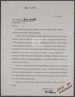 Letter from a constituent to Jack Brooks, May 15, 1970