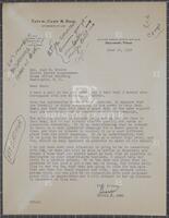 Letter from a friend to Jack Brooks, June 16, 1954