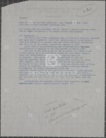 Office memo regarding Port of New York Authority, August 16, 1960