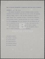 Memo regarding Judiciary subcommittee to investigate James Hoffa trial in Tennesee, September 1, 1964