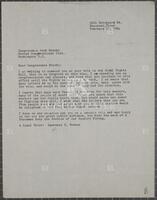 Letter from a constituent to Jack Brooks, February 13, 1964