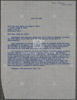 Letter from Jack Brooks to constituents, April 20, 1964