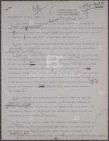 News release draft, March 13, 1960