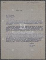 Letter from Jack Brooks to a constituent, July 20, 1964