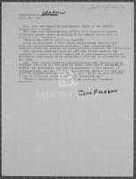 Memorandum to Chairman, September 16, 1976