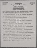 Statement of Congressman Jack Brooks, closing hearing on expenditure of federal funds in support of presidential properties, Monday, October 15, 1973