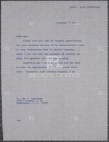 Letter from Jack Brooks to Max Kampelman, November 7, 1967