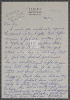 Letter from a constituent to Jack Brooks, undated