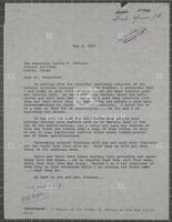 Letter from Jack Brooks to Lyndon B. Johnson, May 3, 1969