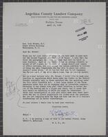 Letter from E.L. Kurth, Jr. to Jack Brooks, April 12, 1956