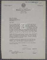 Letter from Edward T. McFarland to Jack Brooks, April 19, 1956