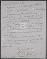 Letter from a constituent to Jack Brooks, undated