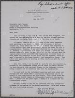 Letter from Ralph Yarborough to Jack Brooks, May 16, 1977