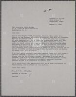 Letter from a constituent to Jack Brooks, August 2, 1966