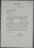 Letter from Elmer Staats to Jack Brooks, December 2, 1994