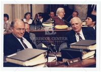 Photograph of Jack Brooks and Dick Cheney, undated [1987]