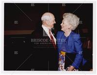 Photograph of Jack Brooks and Ann Richards, July 28, 1988