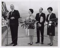 Photograph of Lyndon B. Johnson, Lady Bird Johnson, Jack Brooks, and Charlotte Brooks, 1963