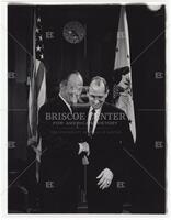 Photograph of Jack Brooks and Hubert Humphrey, 1965