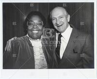 Photograph of Jack Brooks and Cardiss Collins, November 1981