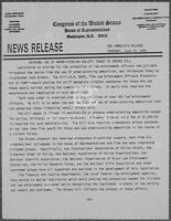 News release, June 14, 1984