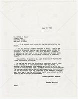 Correspondence between Bernard Rapoport and Alfred Slaner